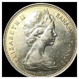 1966 Bahamas 50 Cents Coin UNCIRCULATED