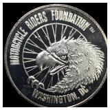 commemorative token from the Motorcycle Riders Fou