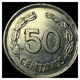 1963 Ecuador 50 Centavos