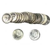 [20 Coins] 1964 Kennedy Half Dollar