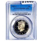 2009-S Kennedy Half Dollar PCGS PR69 DCAM