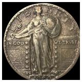 1929-S Silver Standing Liberty Quarter CLOSELY UNC