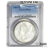 1884-CC Morgan Silver Dollar PCGS MS64