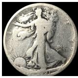 1917 Walking Liberty Half Dollar NICELY CIRCULATED