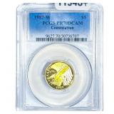 1987 1/4oz Gold $5 Bicentennial of Constitution