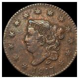 1817 Coronet Head Large Cent NEARLY  UNCIRCULATED