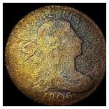 1806 Draped Bust Large Cent NICELY CIRCULATED