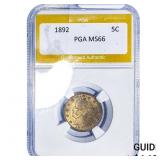 1892 Liberty Victory Nickel PGA MS66