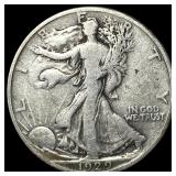 19229-D Walking Liberty Half Dollar LIGHTLY CIRCUL