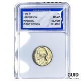 1945-P Jefferson Nickel IGS MS67