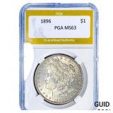 1896 Morgan Silver Dollar PGA MS63