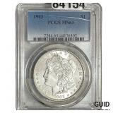 1903 Morgan Silver Dollar PCGS MS63