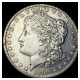 1890-S Silver Morgan Dollar CLOSELY UNCIRCULATED