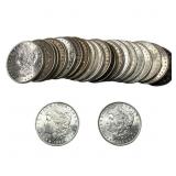[20 Coins] 1879-1921 Morgan Silver Dollar