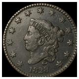1828 Copper Large Cent ABOUT UNCIRCULATED