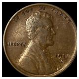 1911-D Lincoln Wheat Cent CHOICE AU