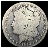 1892-S Silver Morgan Dollar NICELY CIRCULATED