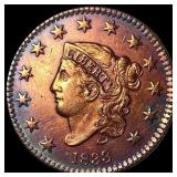 1833 Coronet Head Large Cent CLOSELY UNCIRCULATED