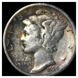 1926 Mercury Dime NEARLY UNCIRCULATED