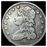 1834 Capped Bust Quarter LIGHTLY CIRCULATED