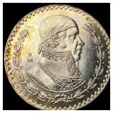 1959 Mexico Silver 1 Peso