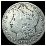1894-O Silver Morgan Dollar NICELY CIRCULATED