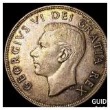 1951 Canada SIlver Dollar
