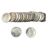 [20 Coins] 1884-1896 Morgan Silver Dollar