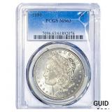 1880 Morgan Silver Dollar PCGS MS63