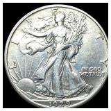 1929-D Silver Walking Liberty Half Dollar  CLOSEL