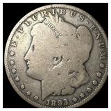 1893-O Silver Morgan Dollar NICELY CIRCULATED