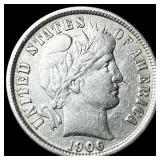 1906-O Silver Barber Dime NEARLY UNCIRCULATED