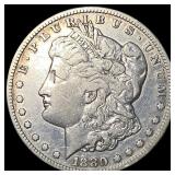 1880-CC Silver Morgan Dollar ABOUT UNCIRCULATED