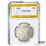 1810 Capped Bust Half Dollar PGA MS63