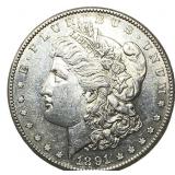 1891-S Morgan Silver Dollar