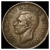 1943 Canada Bronze 1 Cent