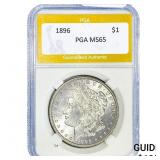 1896 Morgan Silver Dollar PGA MS65