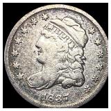 1837 Capped Bust Half Dime LIGHTLY CIRCULATED