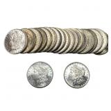 [20 Coins] 1881-1921 Morgan Silver Dollar