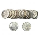 [20 Coins] 1883-1887 Morgan Silver Dollar
