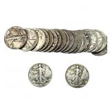 [20 Coins] 1964 Kennedy Half Dollar