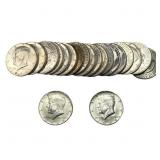 [20 Coins] 1964 Kennedy Half Dollar
