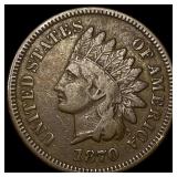 1870 Indian Head Cent LIGHTLY CIRCULATED