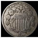 1883 Shield Nickel LIGHTLY CIRCULATED