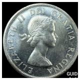 1958 Canada Silver Dollar