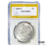 1899-O Morgan Silver Dollar PGA MS66