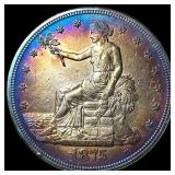 1875-S Silver Trade Dollar CLOSELY UNCIRCULATED