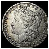 1893 Silver Morgan Dollar NEARLY UNCIRCULATED