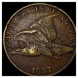 1857 Flying Eagle Cent CLOSELY UNCIRCULATED