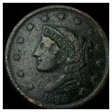 1838 Coronet Head Large Cent LIGHTLY CIRCULATED